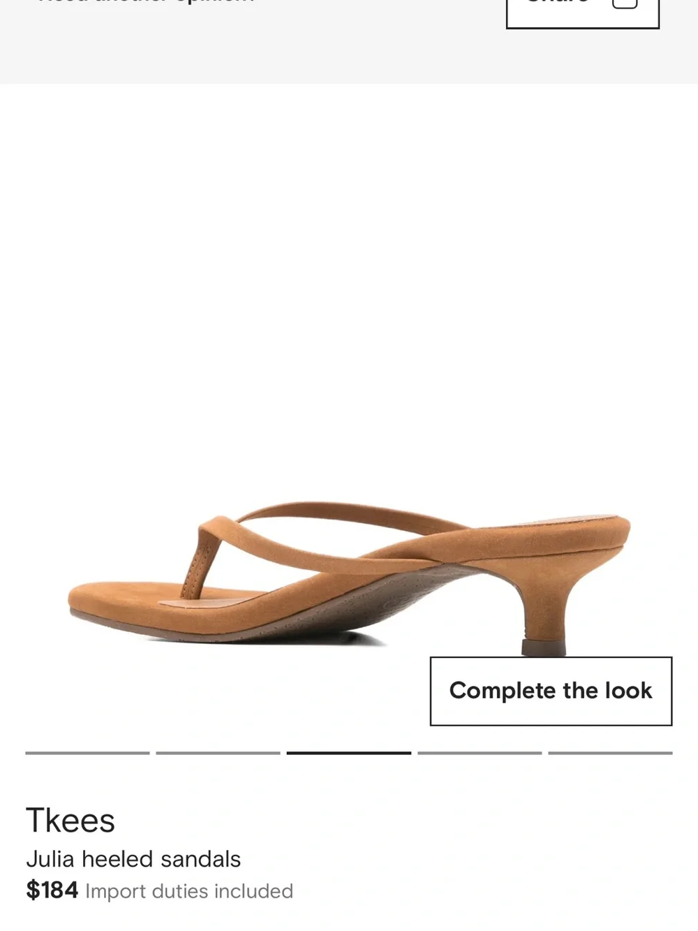 TKEES Julia Suede Heeled Sandals in Tan